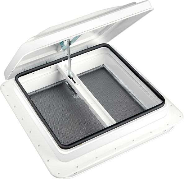 RV or Trailer Roof Vent - Manual 14" x 14" image