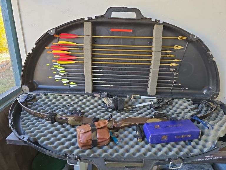 Bear Compound Bow w/ Accessories and Hard Case image