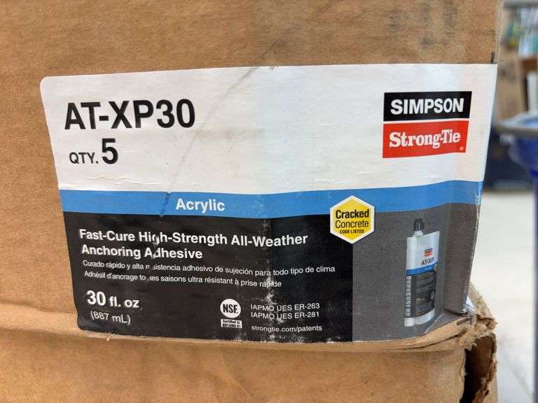 2 boxes Fast cure high strength all weather anchoring adhesive image