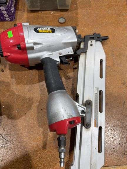 Central pneumatic air nailer image
