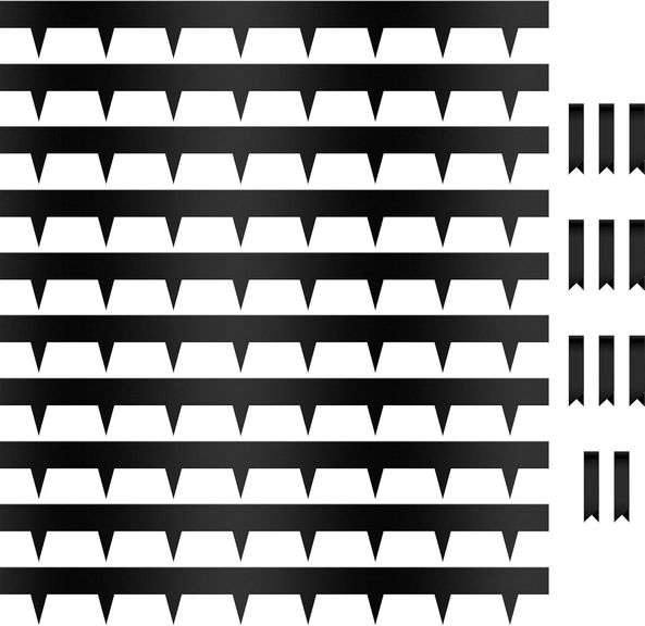 Worth Garden 10-Pack Galvanized Steel Landscape Lawn Edging image