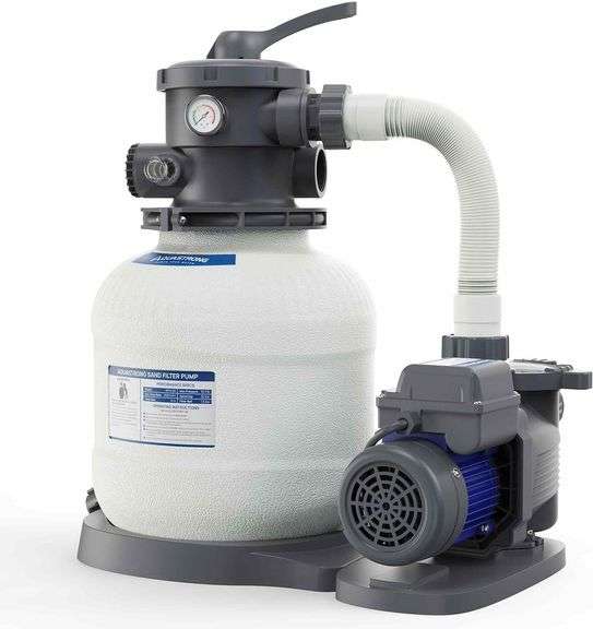$161 AQUASTRONG Sand Filter Pump for Above Ground Pool with image