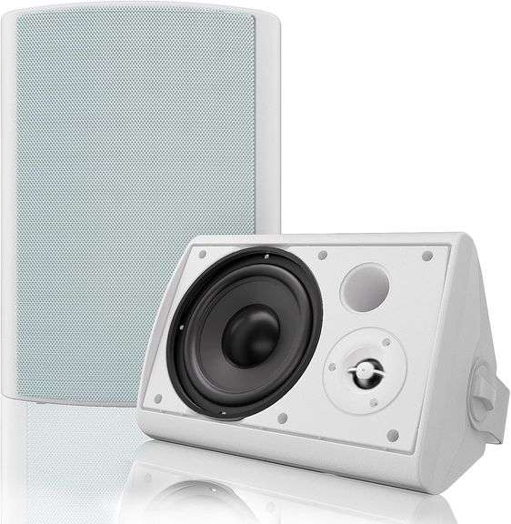 $123 Herdio 6.5 Inches Outdoor Bluetooth Speakers Waterproof image