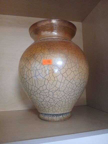 Beige vase. image