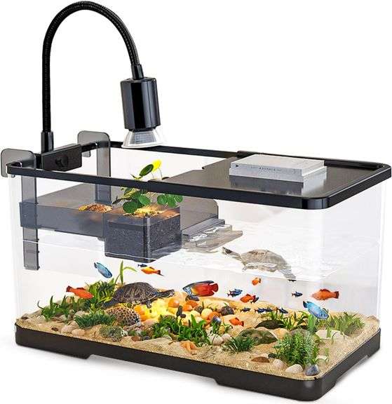 $109 (Tank + Light + Filter + Filter Balls) Turtle Tank Kit, image