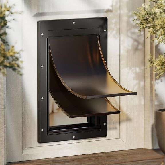 Never Rust Plastic Dog door, Large Doggy Door, Doggie Door f image