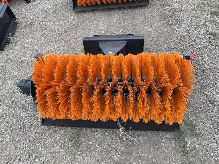 GIYI MINI Skid steer sweeper model GY-QSJ image
