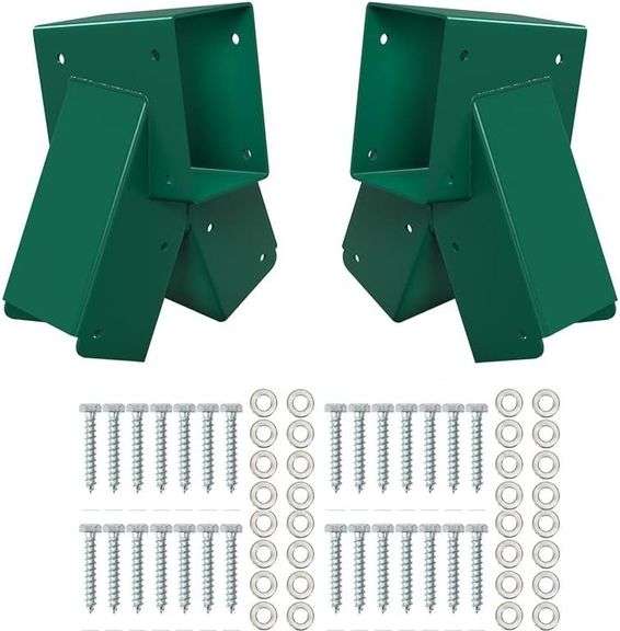 2 Swing Set Brackets, Wooden Swing Hardware Bracket, Playgro image
