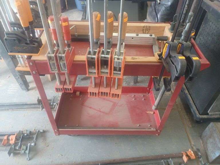 Metal rolling cart (Contents Not Included) image