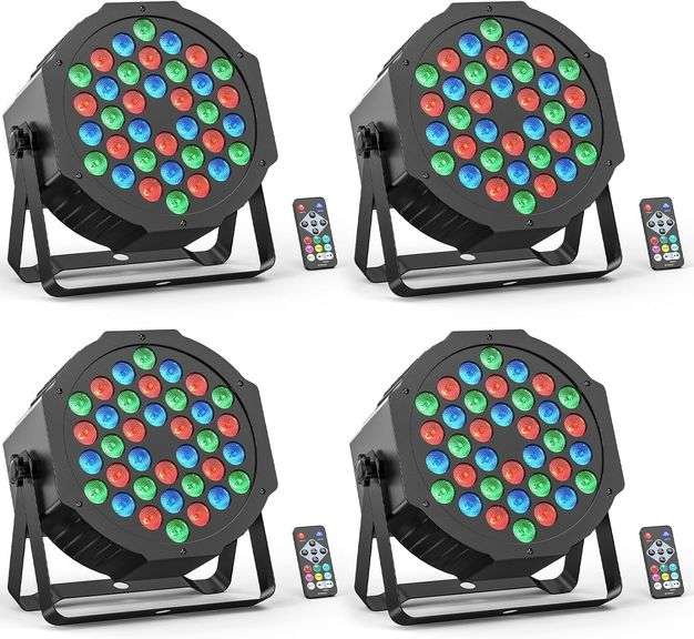 36LED Stage Lights RGB Par Light DMX Lighting Stage Uplights image
