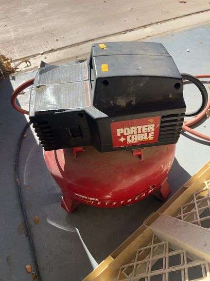 Porter cable air compressor image