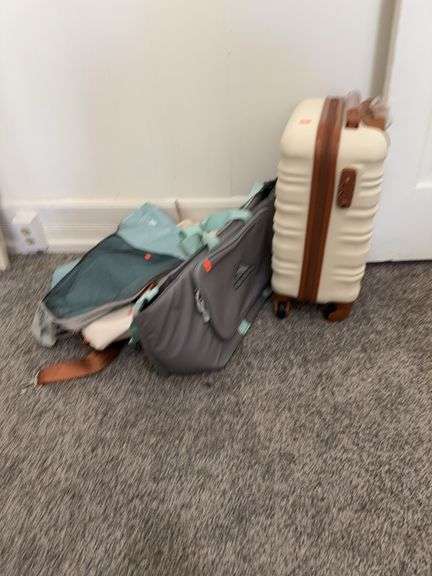 Mics bags and suit case carry on image