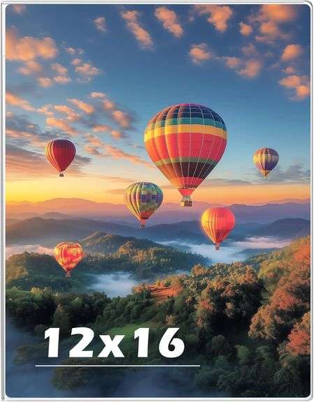 12 x 16 Acrylic Picture Frame, Horizontal/Vertical Clear Pho image