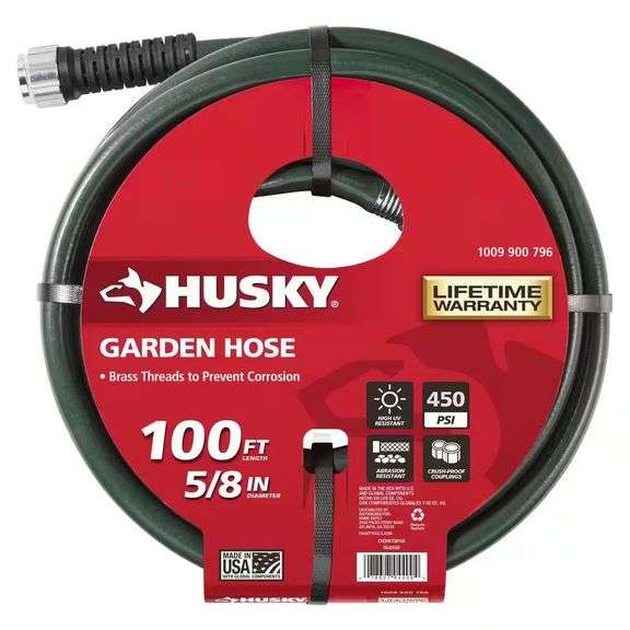 Husky 5/8 in. x 100 ft. Heavy-Duty Hose image