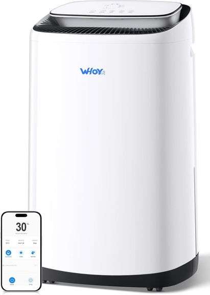 $232 Dehumidifier for Basement 6,000 Sq Ft, 120 Pints Max. S image