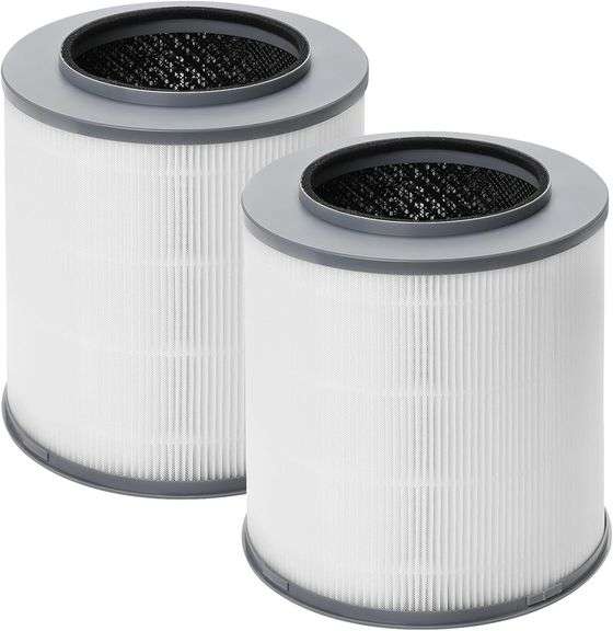 2 Pack 12030 Medium Room Air Purifier Replacement Filter Com image