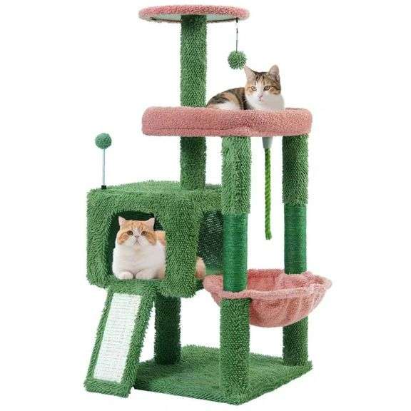 TWDEPART Cat Tree 35.4H image