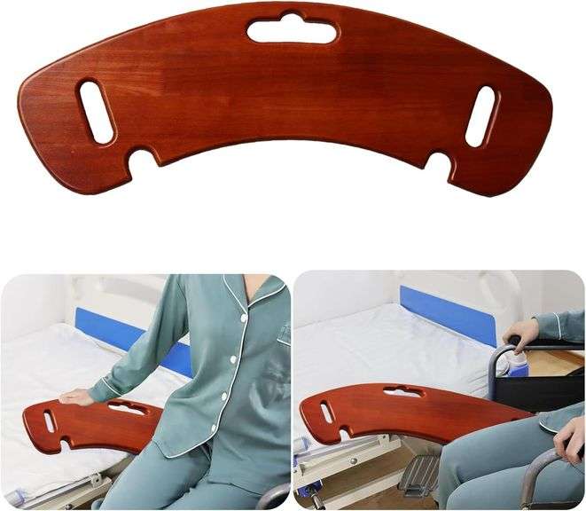 Transfer Board, 31" Heavy Duty Wooden Slide Board for Patien image