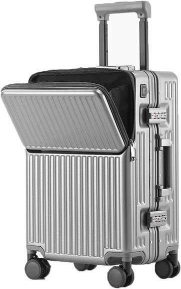 $249 ZMY Carry on Luggage with Charging Port, Lightweight Ha image