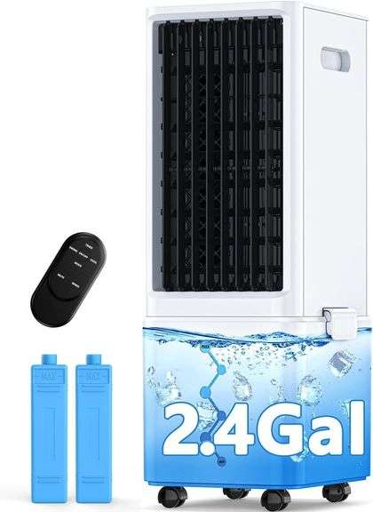 $160 Windowless Air Conditioner w/4 Modes & 3 Speeds, Waterl image