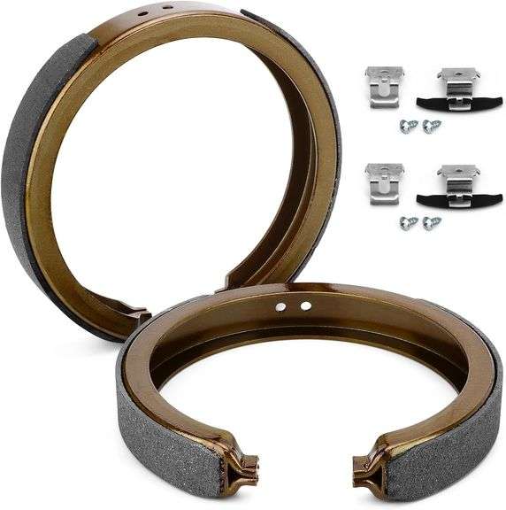 Rear Organic Material Brake Shoes 781PG, for SUVs and Pickup image