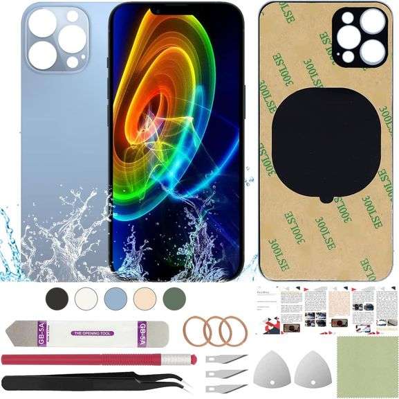 Rear Back Glass Cover Replacement Compatible with iPhone 13 image