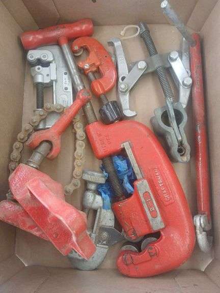 Box of pipe cutters image