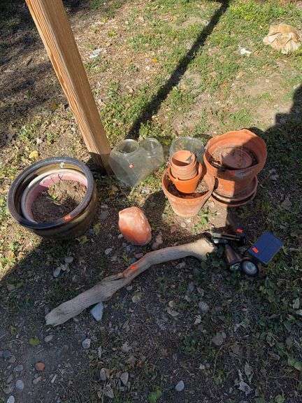 Assortment of pots and jars image