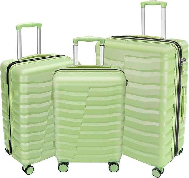 $130 Lightweight Luggage with Spinner Wheels & YKK Zipper, 3 image