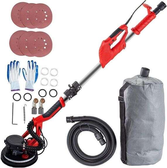 VEVOR Drywall Sander 850W, Electric Drywall Sander Variable image
