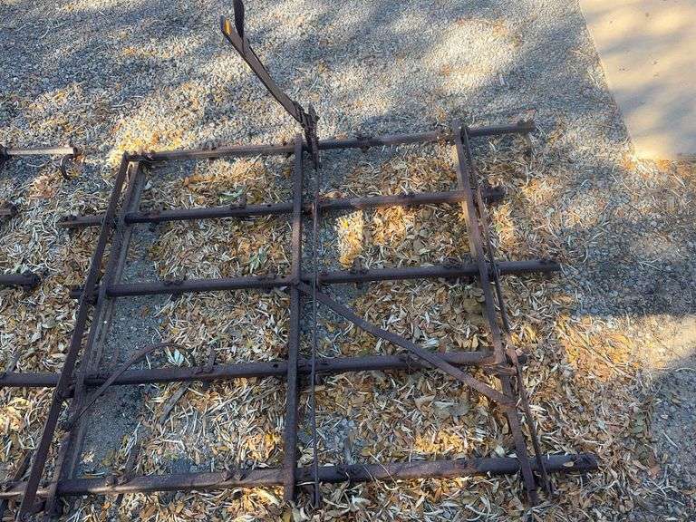 Antique drag- yard art image