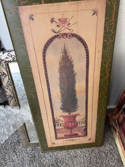 Three wall hangings in a box image