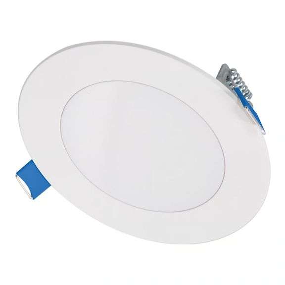 Halo HLB Lite Matte White 4 in. W LED Smart-Enabled Canless image