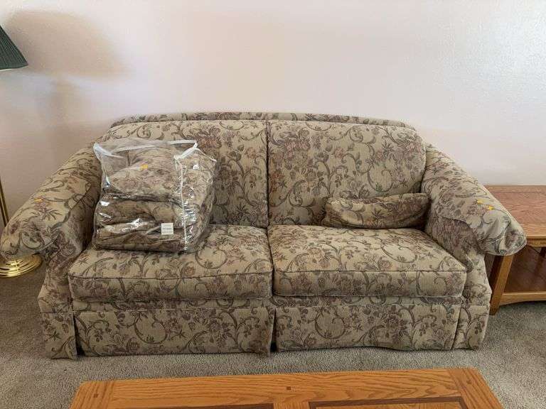 Couch w/ Pillows image