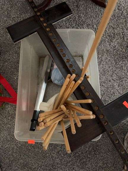 Misc in tub and a Kim Chi jar image