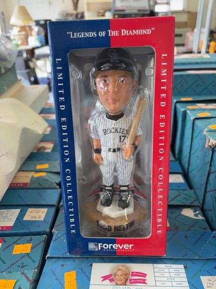 Colorado Rockies Collectibles bobble head #17 Todd Helton image