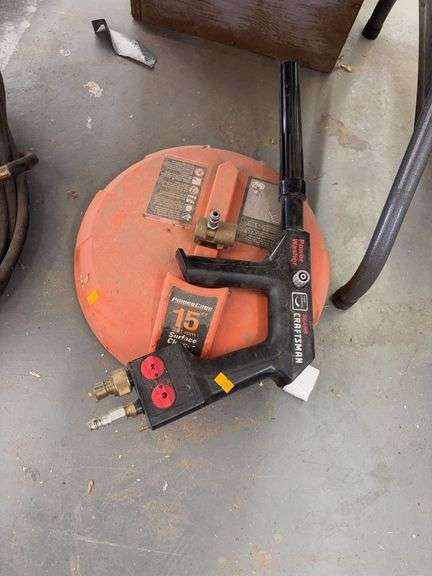 Craftsman power washer handle and surface cleaner image