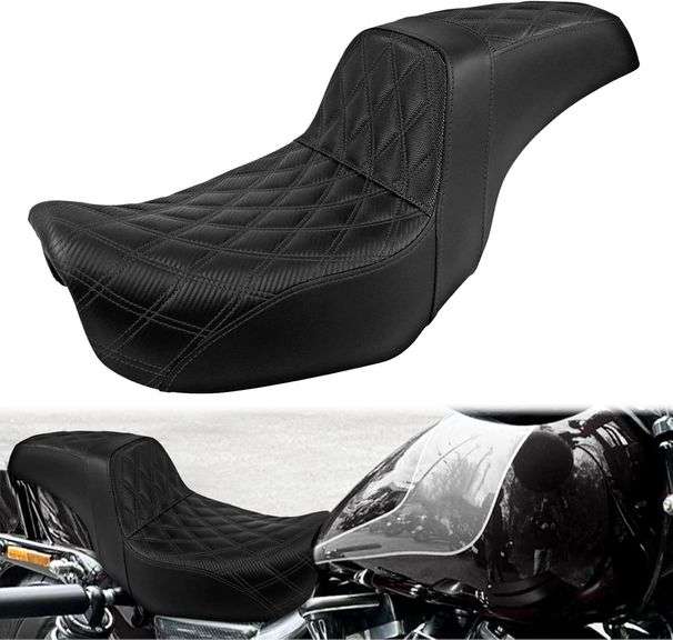 $166 One-Piece Driver Passenger Seat Motorcycle Tow-Up Seat image