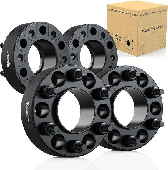 $115 6x135 Wheel Spacers 50mm (2") Hubcentric CNC Forged for image