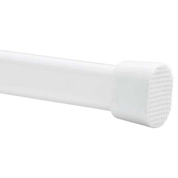28 in. - 48 in. Tension Curtain Rod in White image