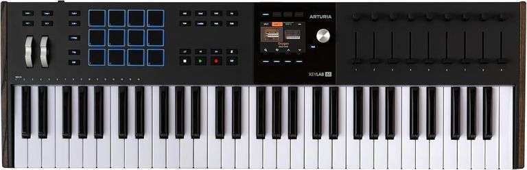 $599 Arturia KeyLab 61 mk3 Black   61 Key USB MIDI Keyboard image