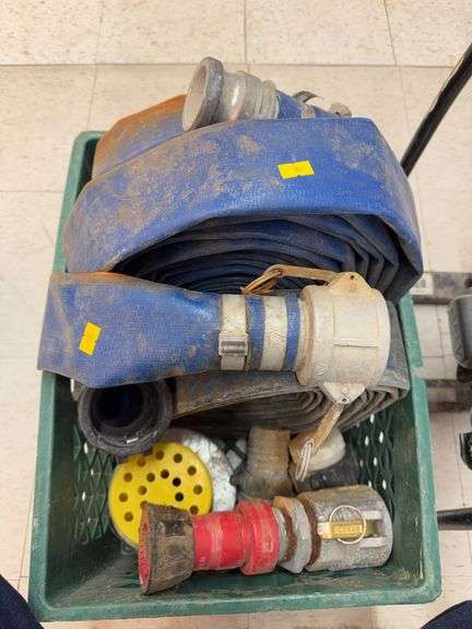 2 inch irrigation hose and fittings image