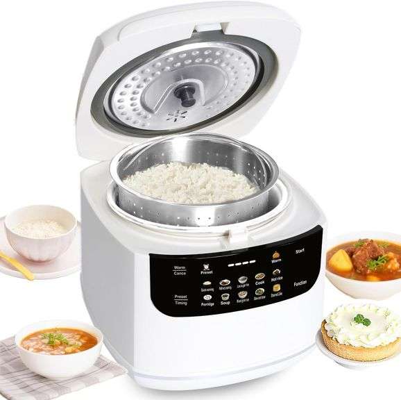Low Sugar Carb Rice Cooker - 5 Cup (Uncooked) Small Multifun image