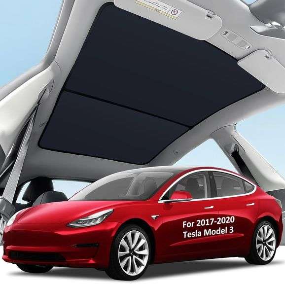 Bestview Roof Sunshade Sunroof Rear Window Sunshade for 2017 image