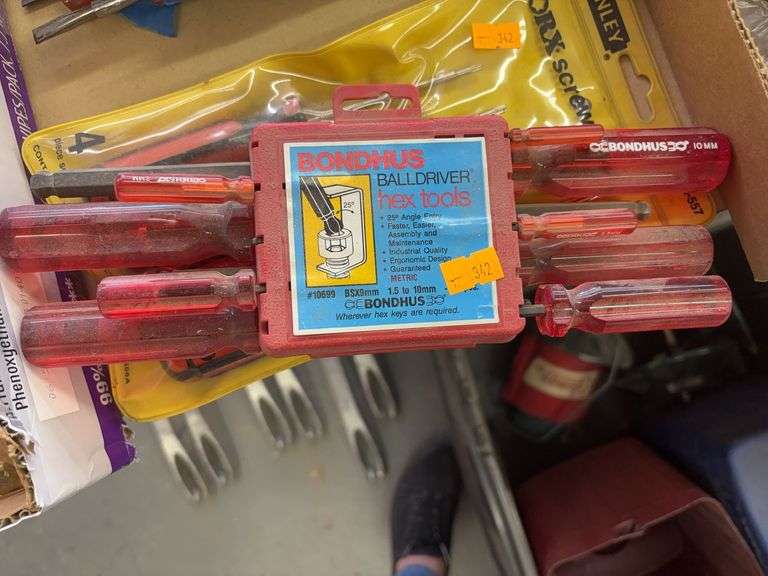 Torx and hex tools image