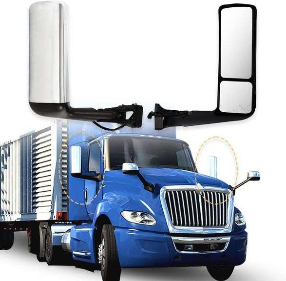 $209 Replacement International Lt625 Hood Mirror compatible image