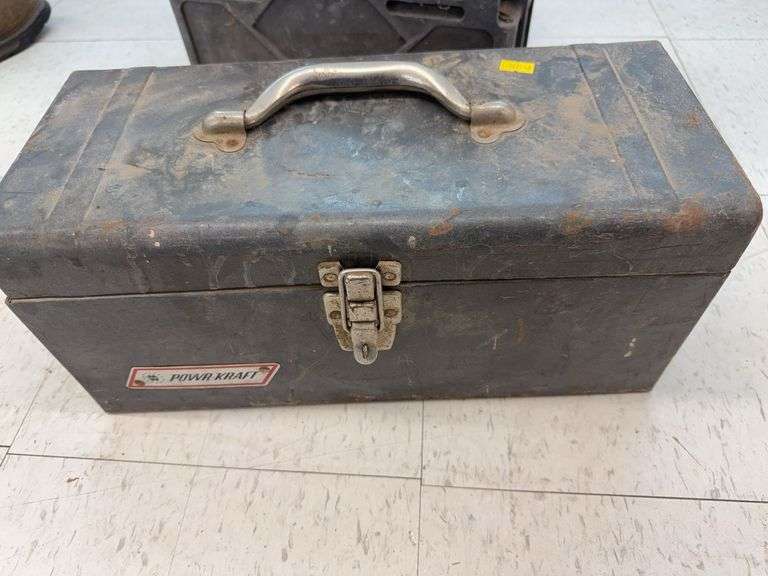 Metal tool box image