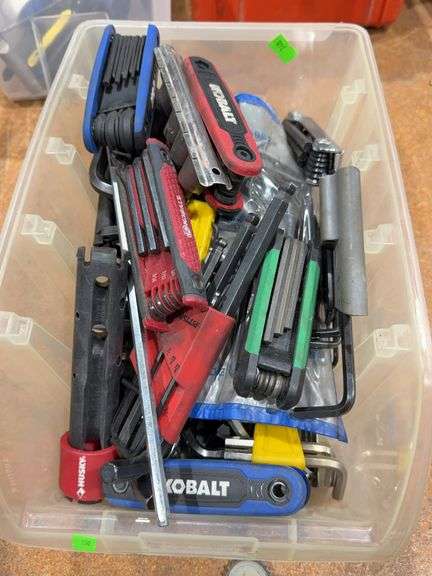 Box of Allen wrenches image