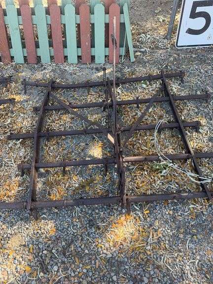 Antique drag- yard art image