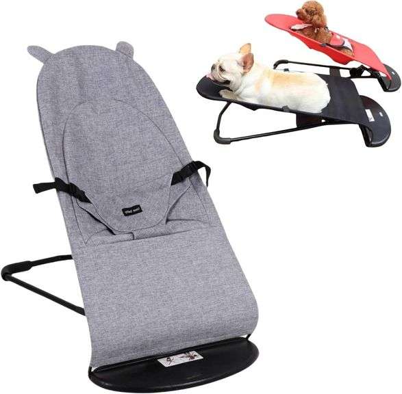 Pet Rocking Chair for Dogs & Cats, Pet Dog Cat Rocker Bed Ch image